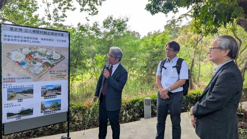 走訪台南百大文化基地　李遠強調千里文化森林願景