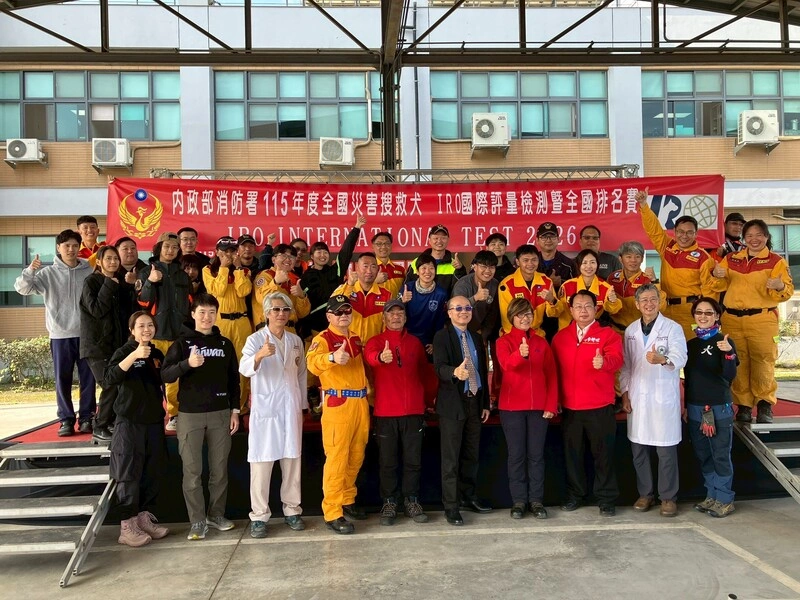 全國搜救犬IRO評量登場　高級冠軍將出賽世界盃