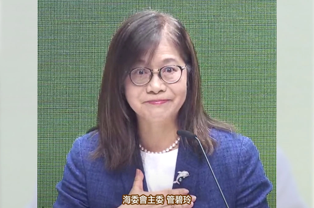請求「國家也要守護海巡」一度哽咽！管碧玲指海巡如今還涉「國安職責」、轉型是超越黨派共識...體質要改善、情偵監需導入科技！