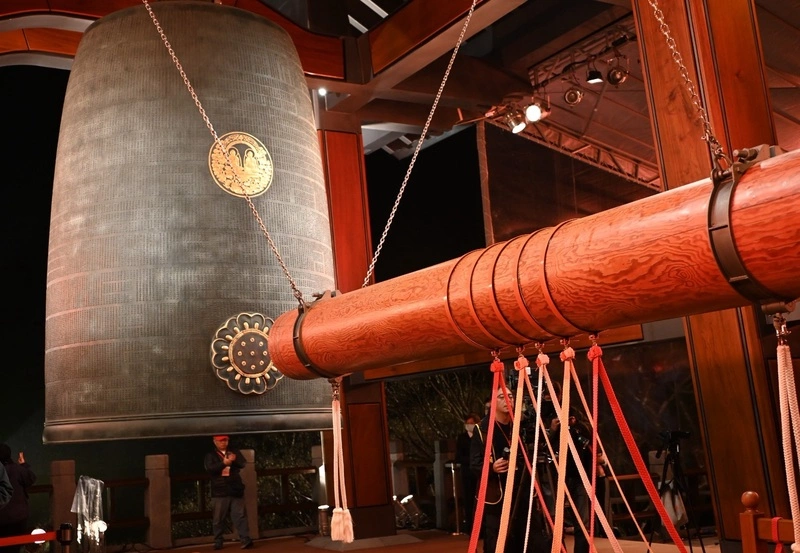 賴總統法鼓山除夕撞鐘　盼立院速通過國防特別預算