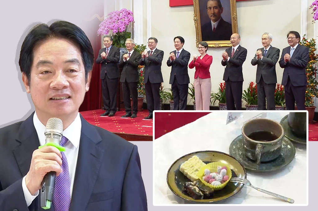 賴清德和五院院長茶敘備核桃糕、金桔茶盼朝野和諧：家事、國事、天下事「事事關心」踏出團結第一步