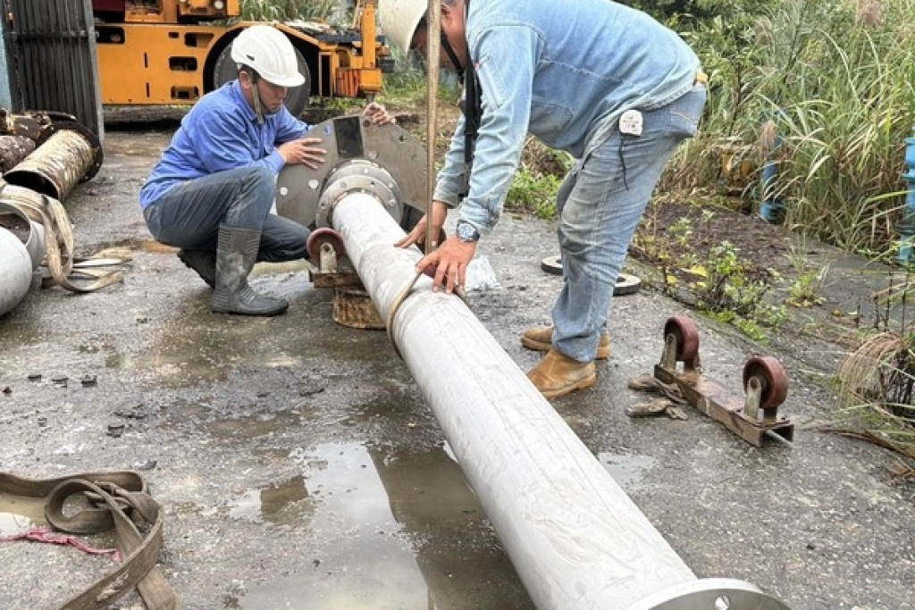 台水增設東勢坑溪抽水設備