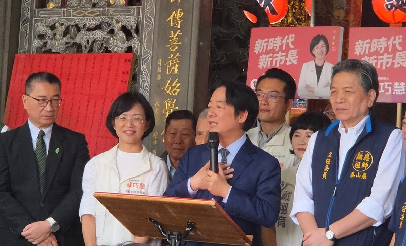 賴總統：蘇巧慧當選讓29區亮晶晶　新北放光明
