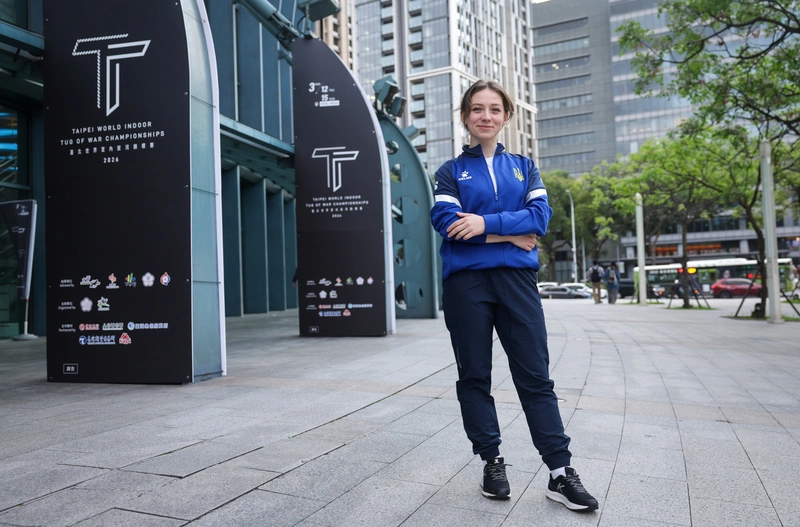 烏克蘭軍人來台參加世界室內拔河賽　盼奪佳績激勵同袍