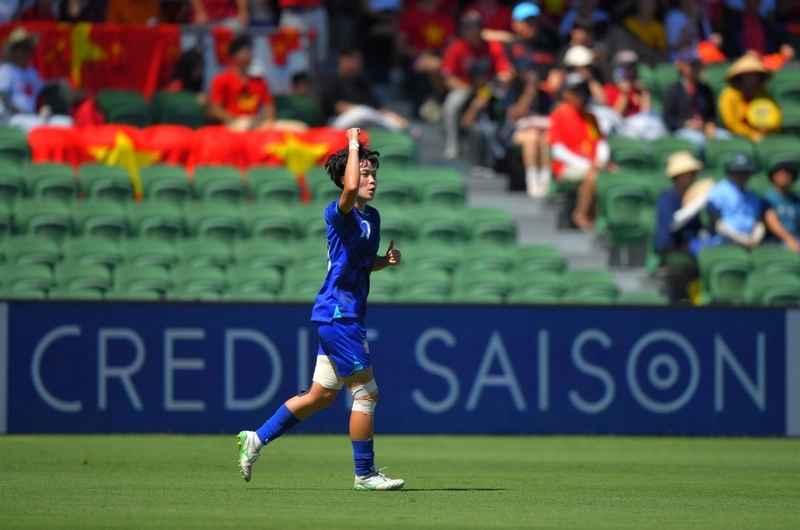 蘇育萱關鍵頭錘補射　台灣女足亞洲盃險勝越南