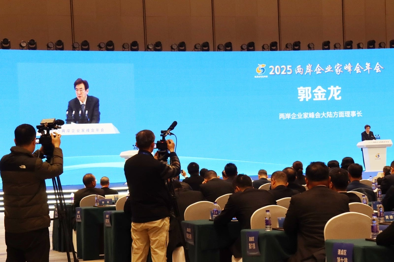 兩岸企業家峰會 陸方理事長郭金龍致詞