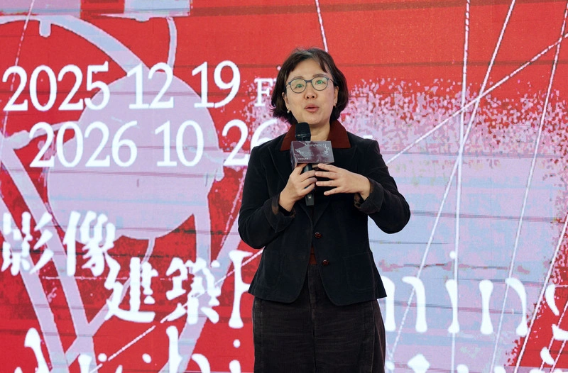 台法影像展開幕　王時思致詞