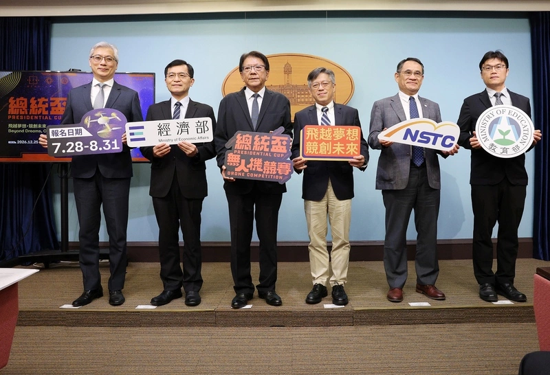 總統盃無人機競賽啟動　紅色供應鏈產品不具參賽資格