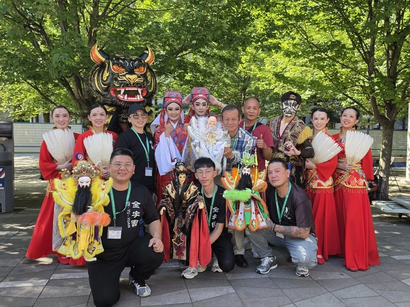 台加藝文節溫哥華開幕　扮仙戲展現台灣廟會文化