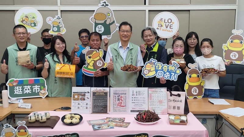 台南觀光推友善外語計畫　西市場及花園夜市示範菜單優化