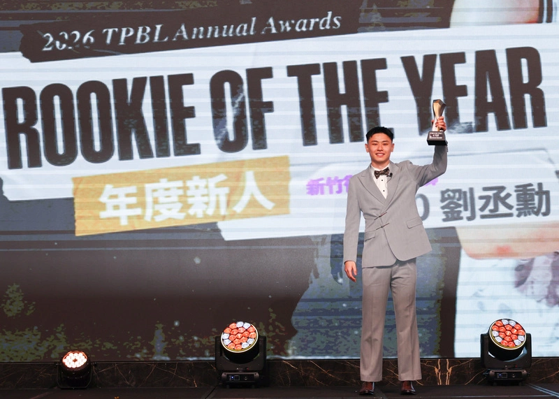 TPBL劉丞勳全票獲年度新人王  遺憾無緣冠軍賽