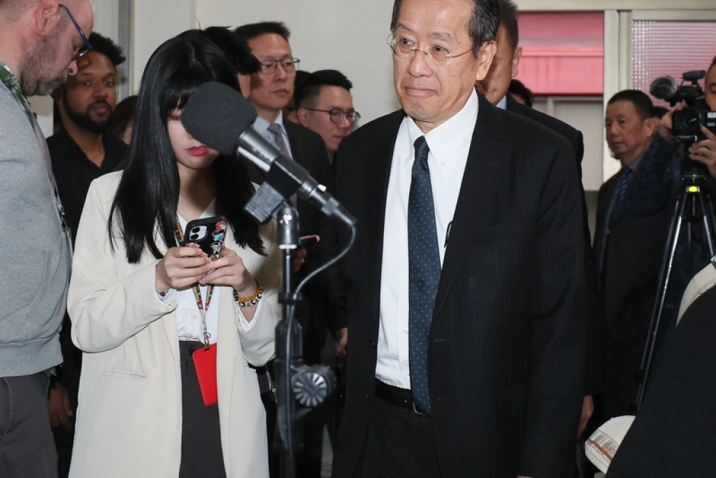 列席立院外交及國防委員會  顧立雄會前受訪