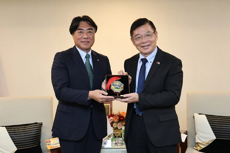 日本沼津市長訪台南　盼促進觀光與產業合作