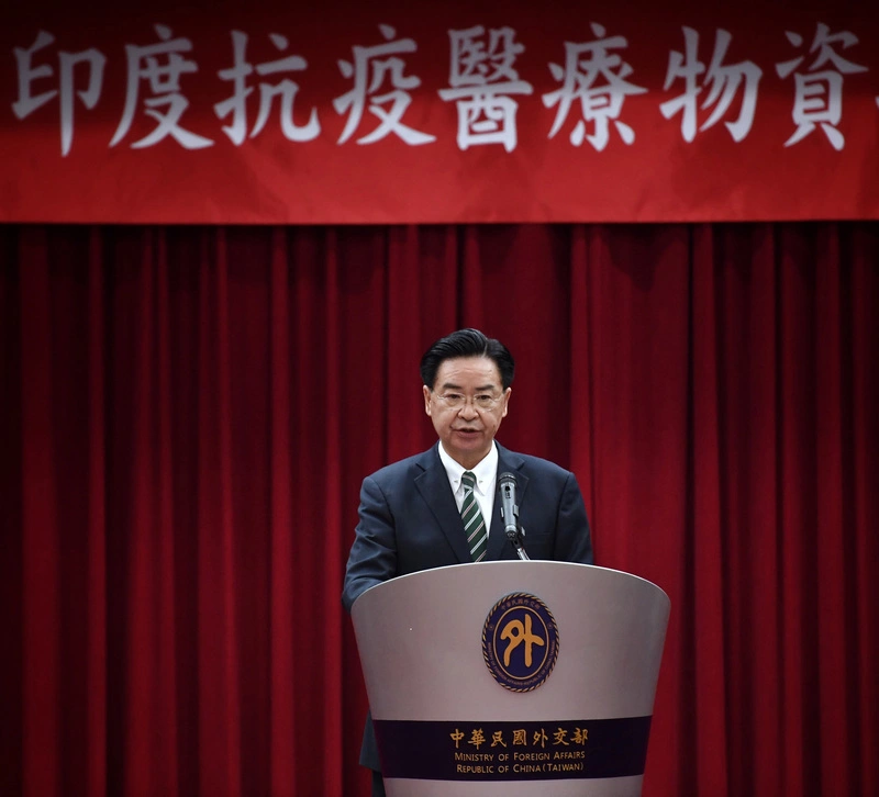 台灣助印度抗疫　吳釗燮出席物資捐贈儀式致詞