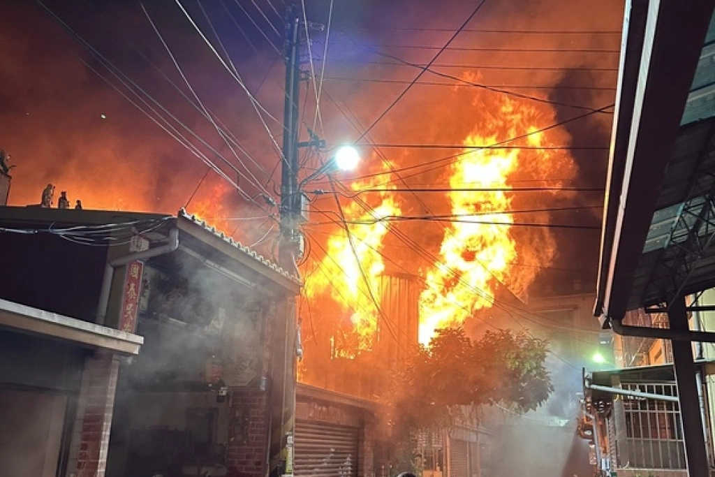 台中市太平區發生住宅火警