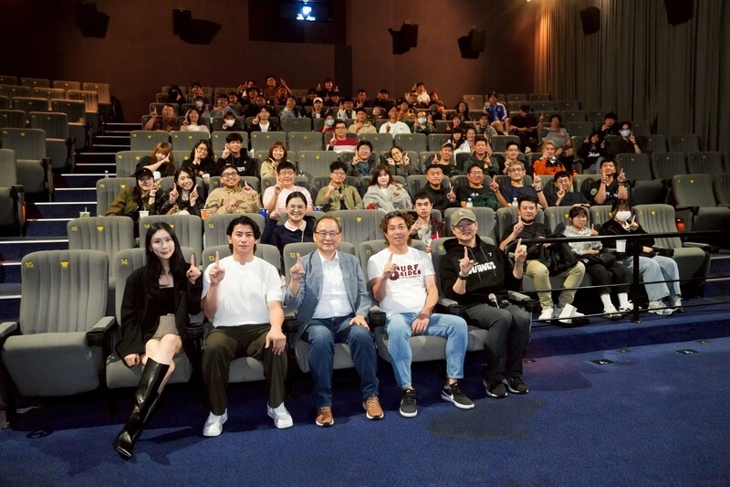 「冠軍之路」台南特映　林岳平、陳傑憲出席