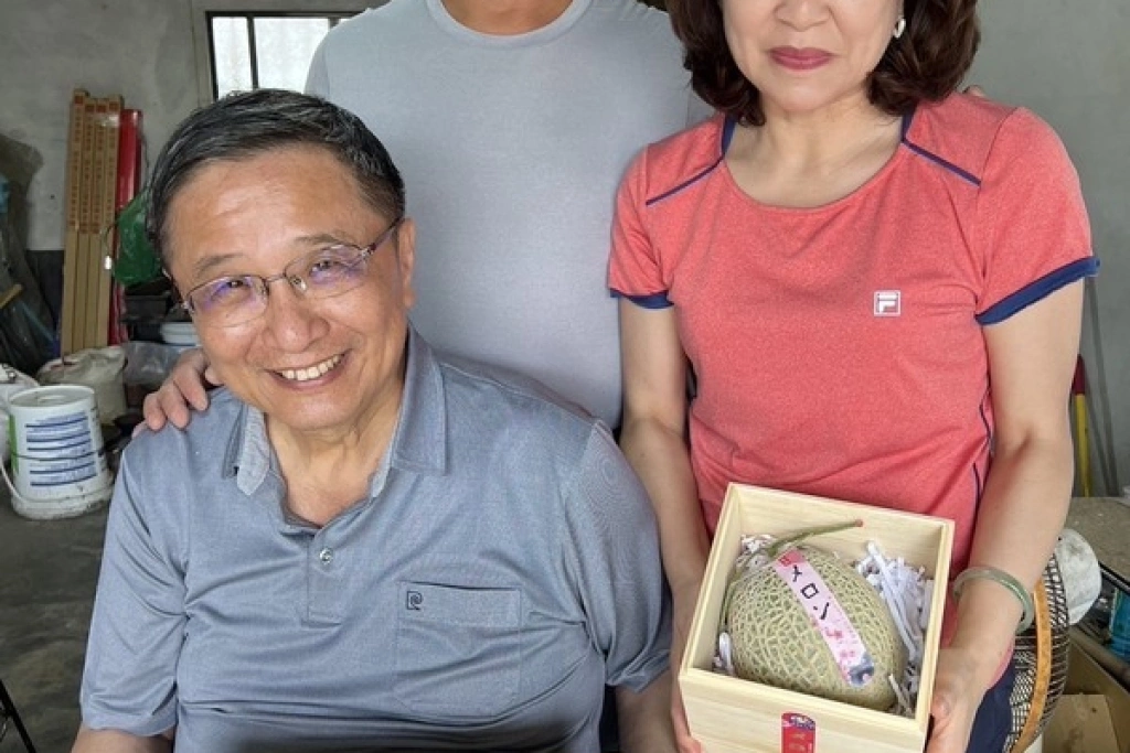 北市退警成哈密瓜農　勤耕精緻農業再發光