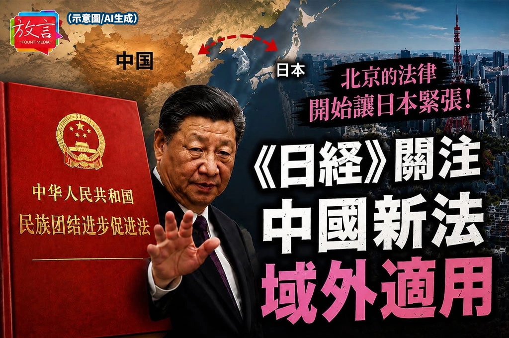 北京的法律　開始讓日本緊張！《日經》關注中國新法域外適用