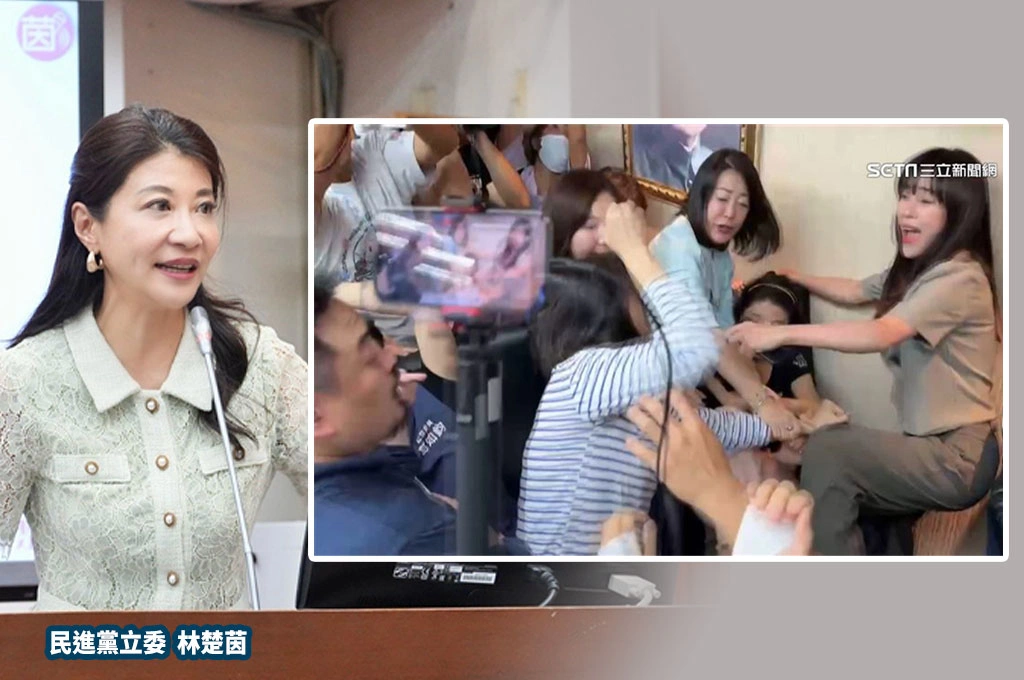 國會爆肢體衝突王鴻薇、林楚茵皆被起訴...林楚茵：畫面很清楚是王動手「尊重司法但會據理力爭」