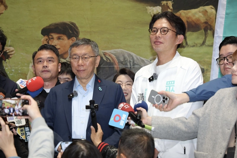 民眾黨松信夥伴見面會　柯文哲、黃國昌受訪