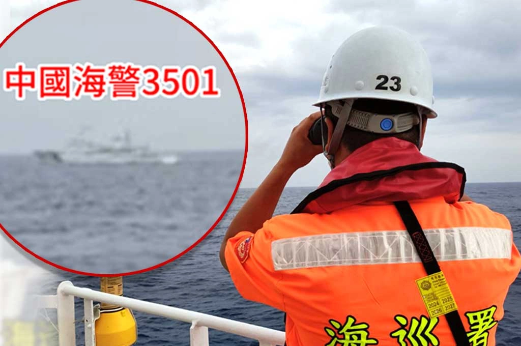 中國海警再闖東沙限制水域！兩週內第二度海上對峙　台灣海巡強硬廣播驅離