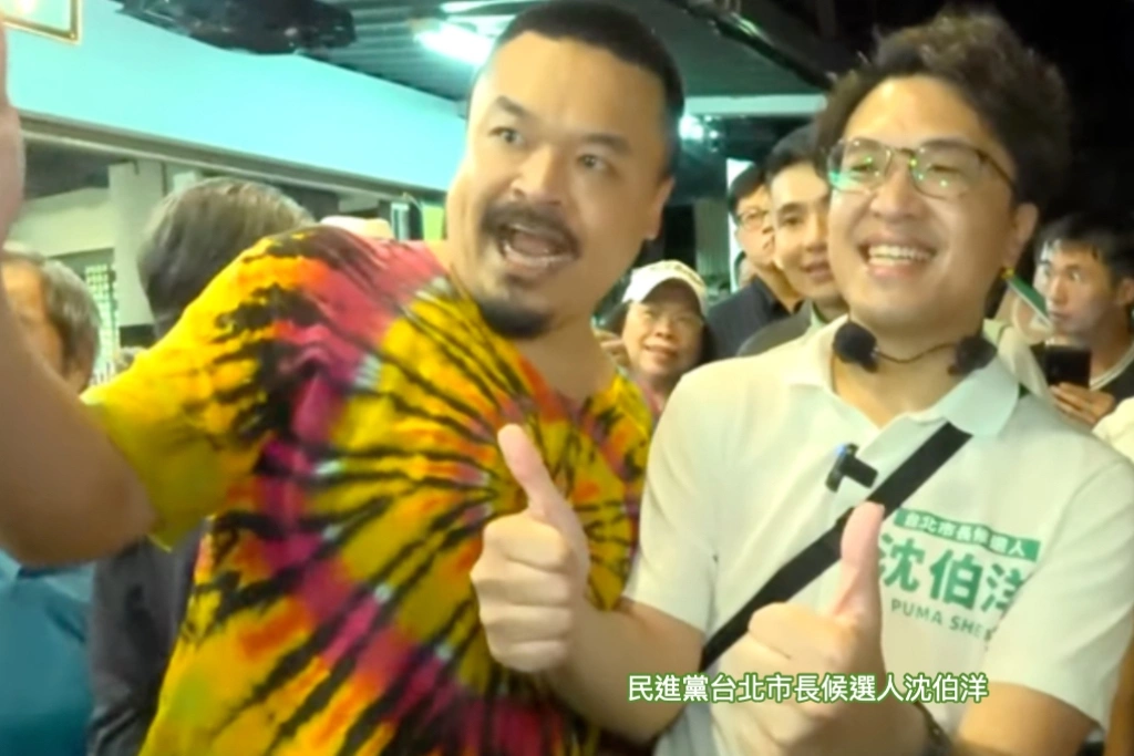 男子合照喊不雅字眼...沈伯洋超高EQ化解：民主社會意見不一很正常「他們開心我就開心、這沒什麼」