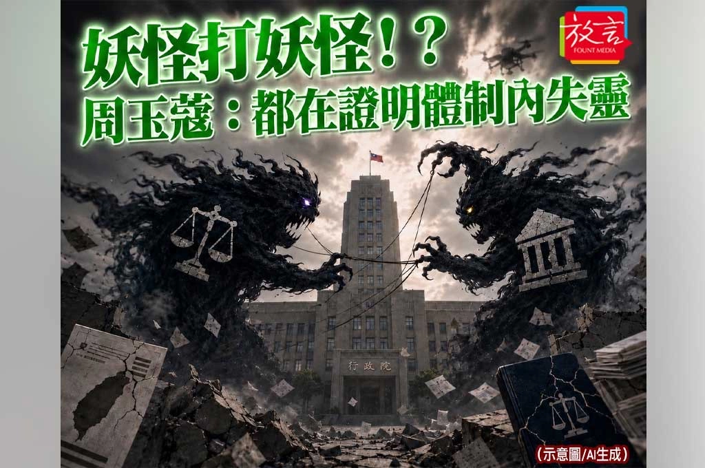 妖怪打妖怪！？周玉蔻：國泰、顏慧欣案、李洋到無人機，都在證明體制內失靈