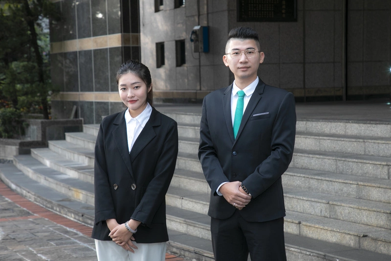 黃天仁、郭亭琪出任基隆議長室副發言人