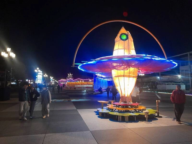 花蓮燈會有作品被譏像「鹹魚」 縣府：尊重多元聲音