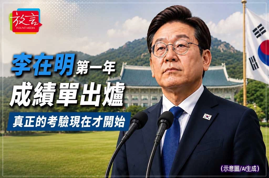 李在明第一年成績單出爐　真正的考驗現在才開始