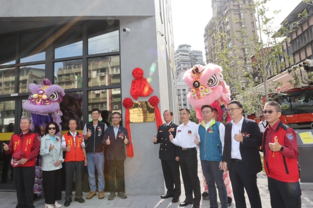 北市消防興隆分隊落成啟用　文山區救災救護效能升級