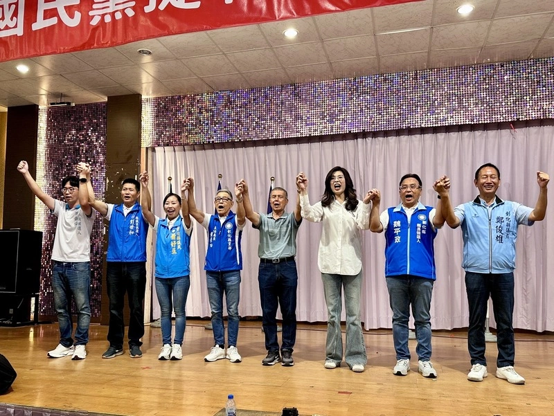 鄭麗文彰化輔選　以「龜兔賽跑」喻縣長選舉