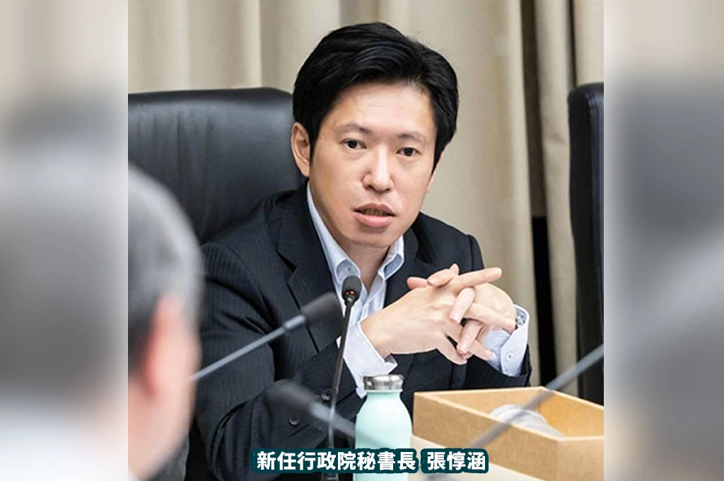 轉任政院秘書長後首發聲！張惇涵曝他工作態度「冷靜決策後就衝衝衝」：效率、效率、效率「加強溝通和執行」