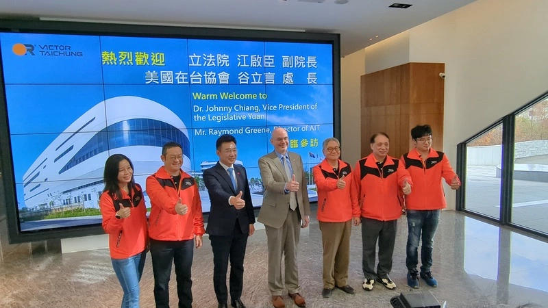 訪機械產業　谷立言：台灣扮演安全供應鏈重要角色