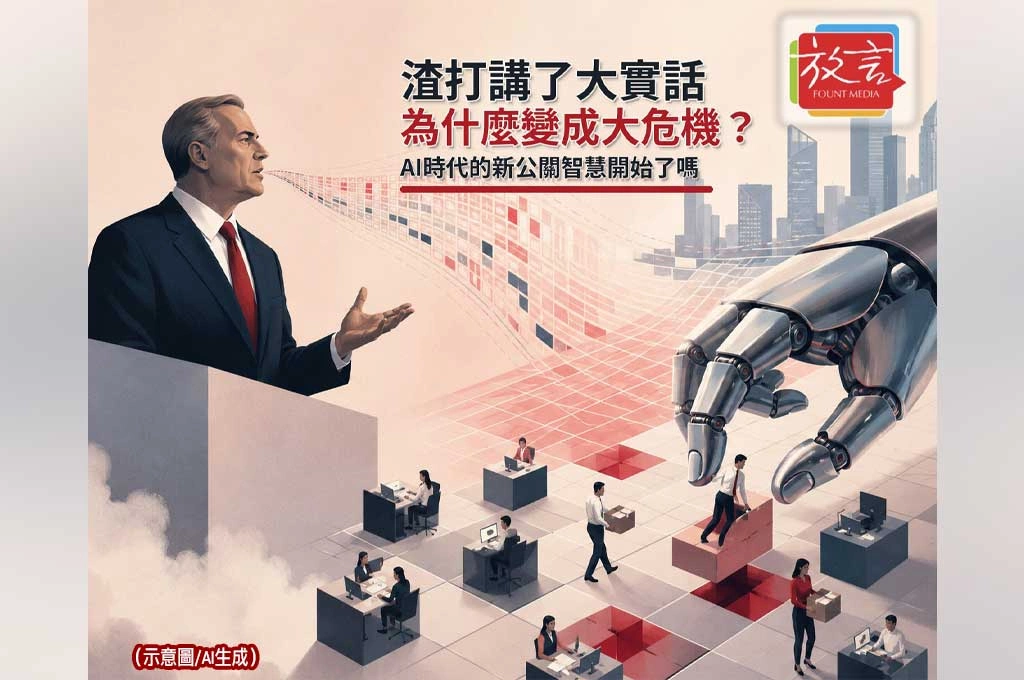 《放．新聞／評論》渣打講了大實話，為什麼變成大危機？AI時代的新公關智慧開始了嗎