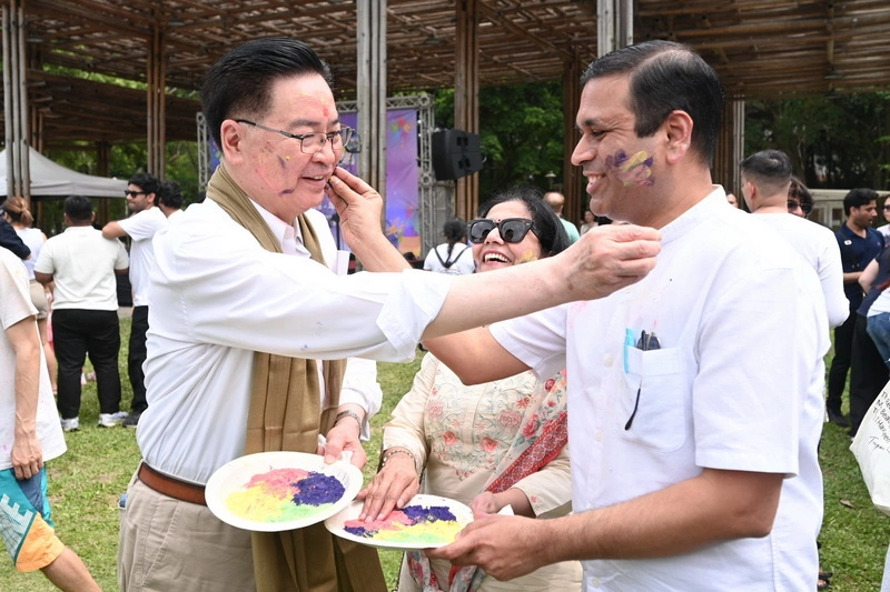 好麗節台北登場　印度駐台代表：深化印台文化交流