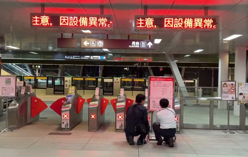 中捷電力異常搶修　北屯總站到市政府站恢復運轉