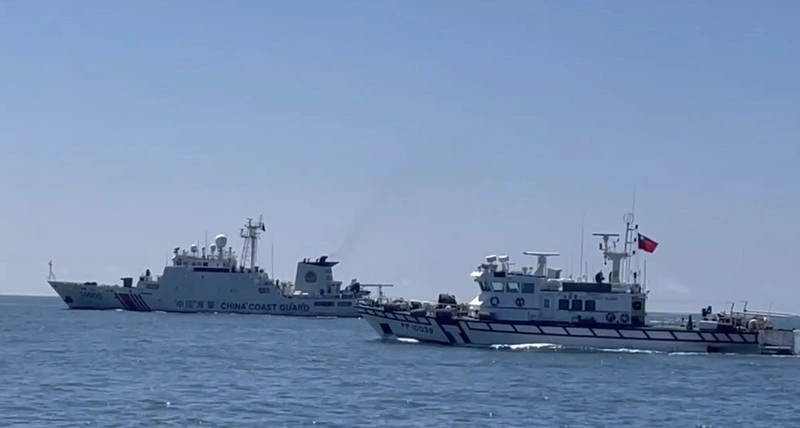 颱風前夕中國海警擾金門　海巡：不理性也不專業