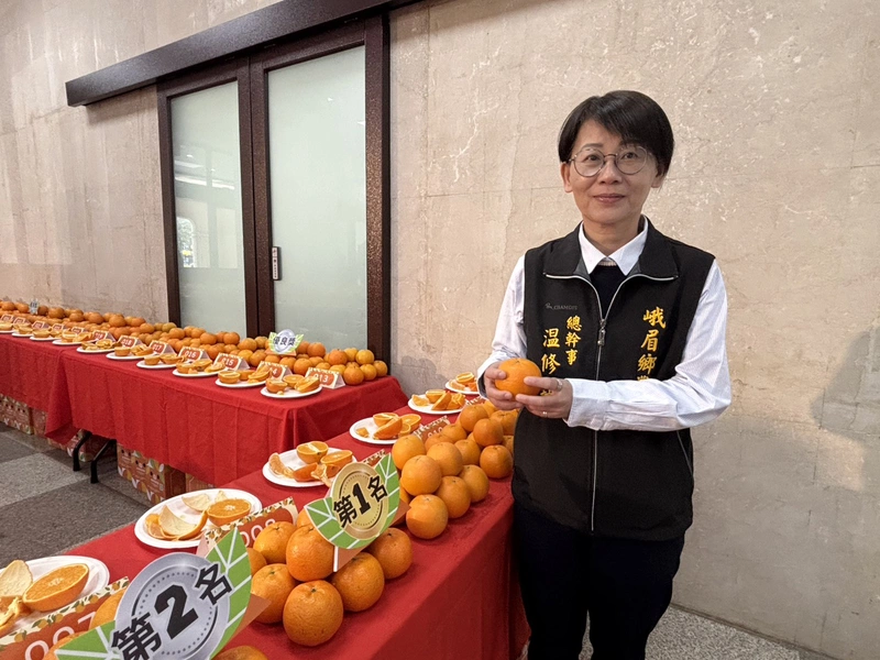 竹縣推出年味市集　行銷在地柑桔產業