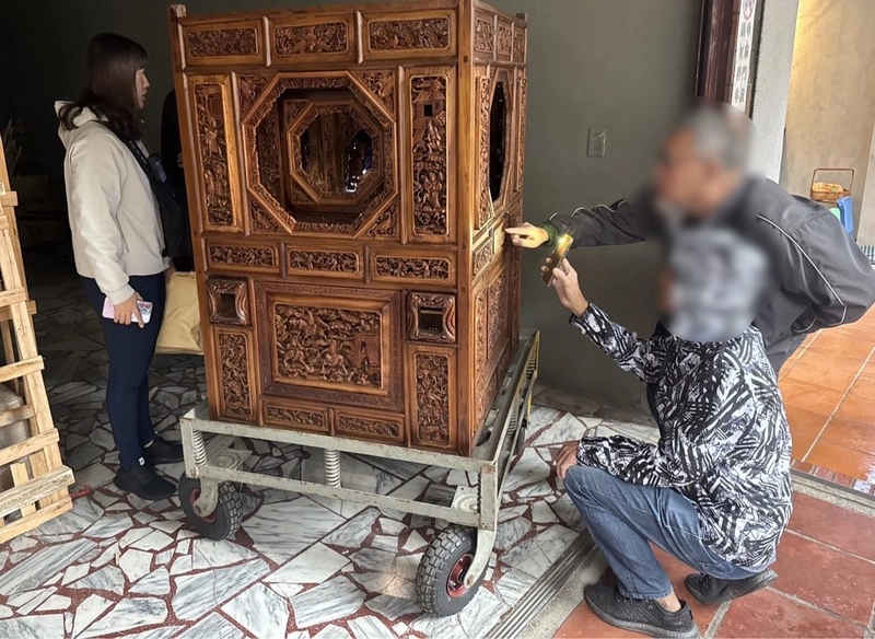 台南百年神轎檢修遭「換轎」　警方搜索追回偵辦