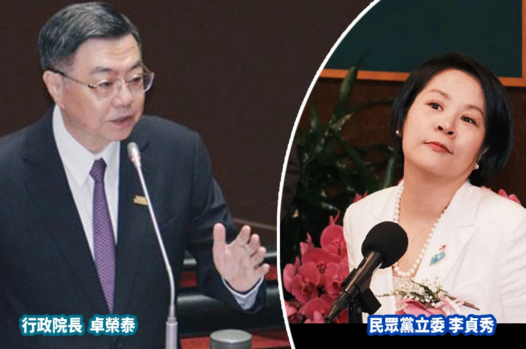 卓榮泰令各部會「不得提供李貞秀資料」...是否會接受她質詢？政院：院長稱其「李女士」答案應該很清楚