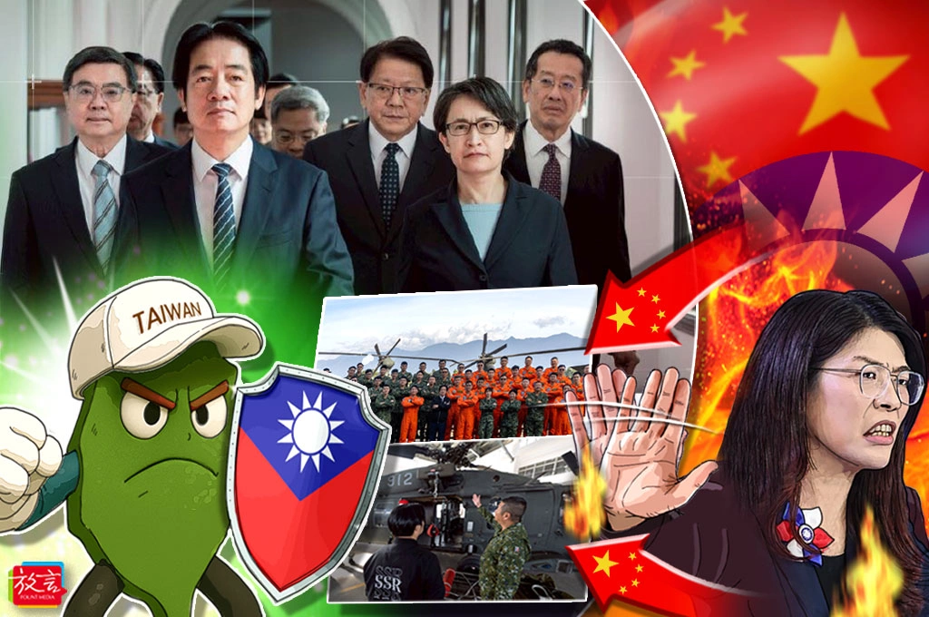 【騰燄飛芒】反對台灣自衛的鄭麗文，才是在玩火