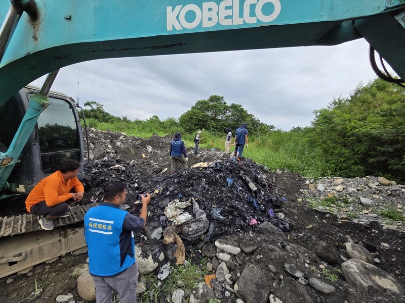 中檢指揮破獲非法廢棄物集團