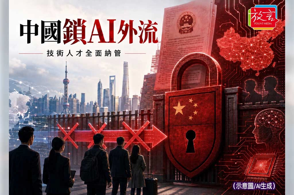 中國把AI人才也鎖進國安籠子！對外投資新規7月上路　技術、數據、台港澳全納管