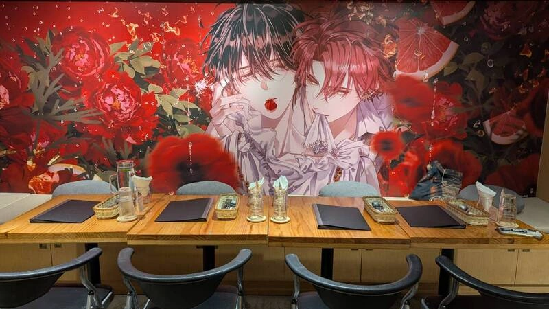 與主角共餐　咖啡廳打造「叛逆玩家」BL世界