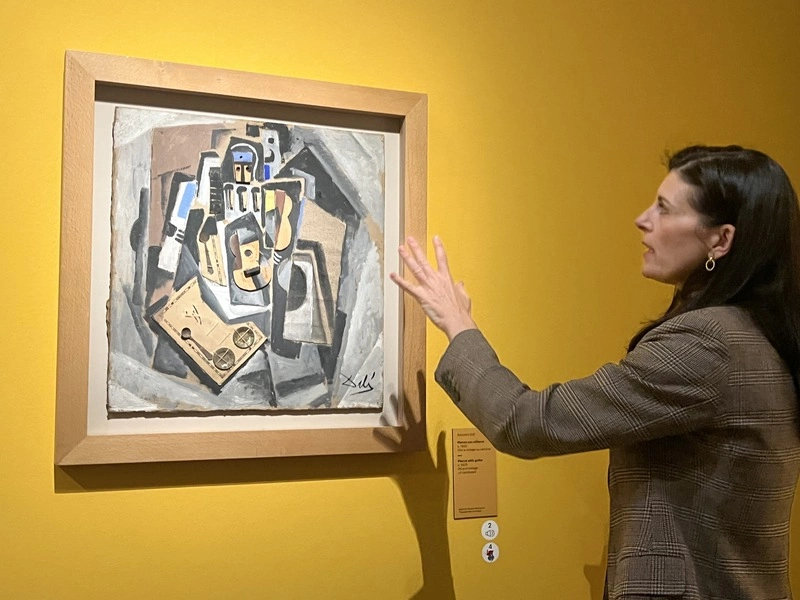 達利受到立體主義影響的作品