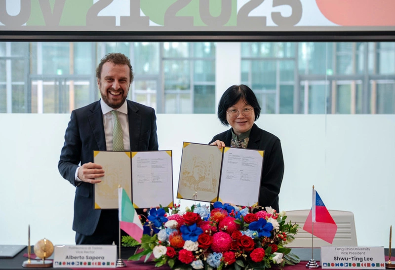 逢甲大學與義大利杜林理工大學簽訂MOU