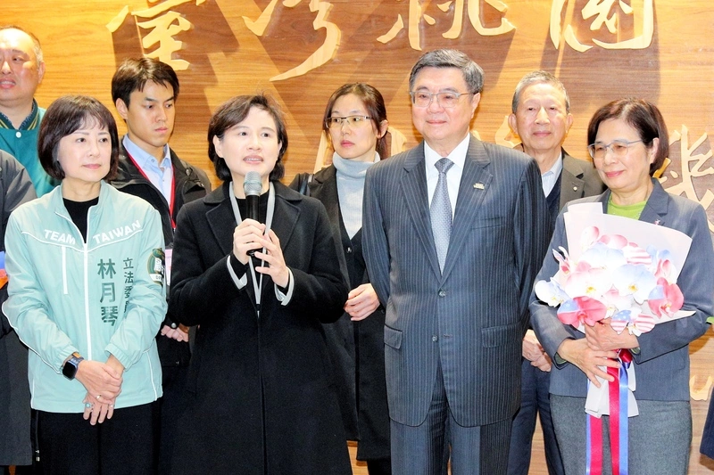 鄭麗君：台灣人已成世界關鍵力量