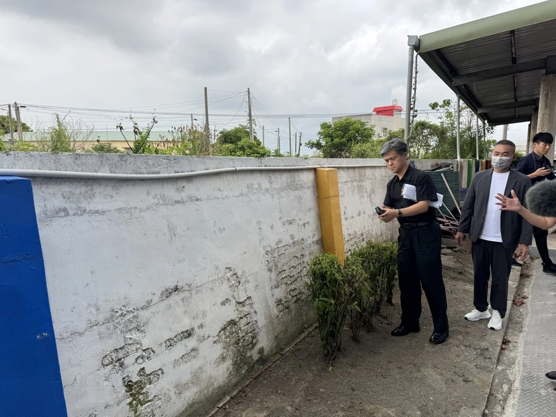 雲林沿海校舍受損　丁學忠、彭富源會勘