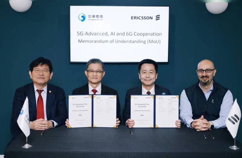 中華電攜手愛立信 布局6G關鍵基礎
